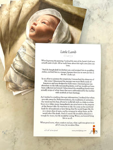 Folded "Little Lamb" - Cards