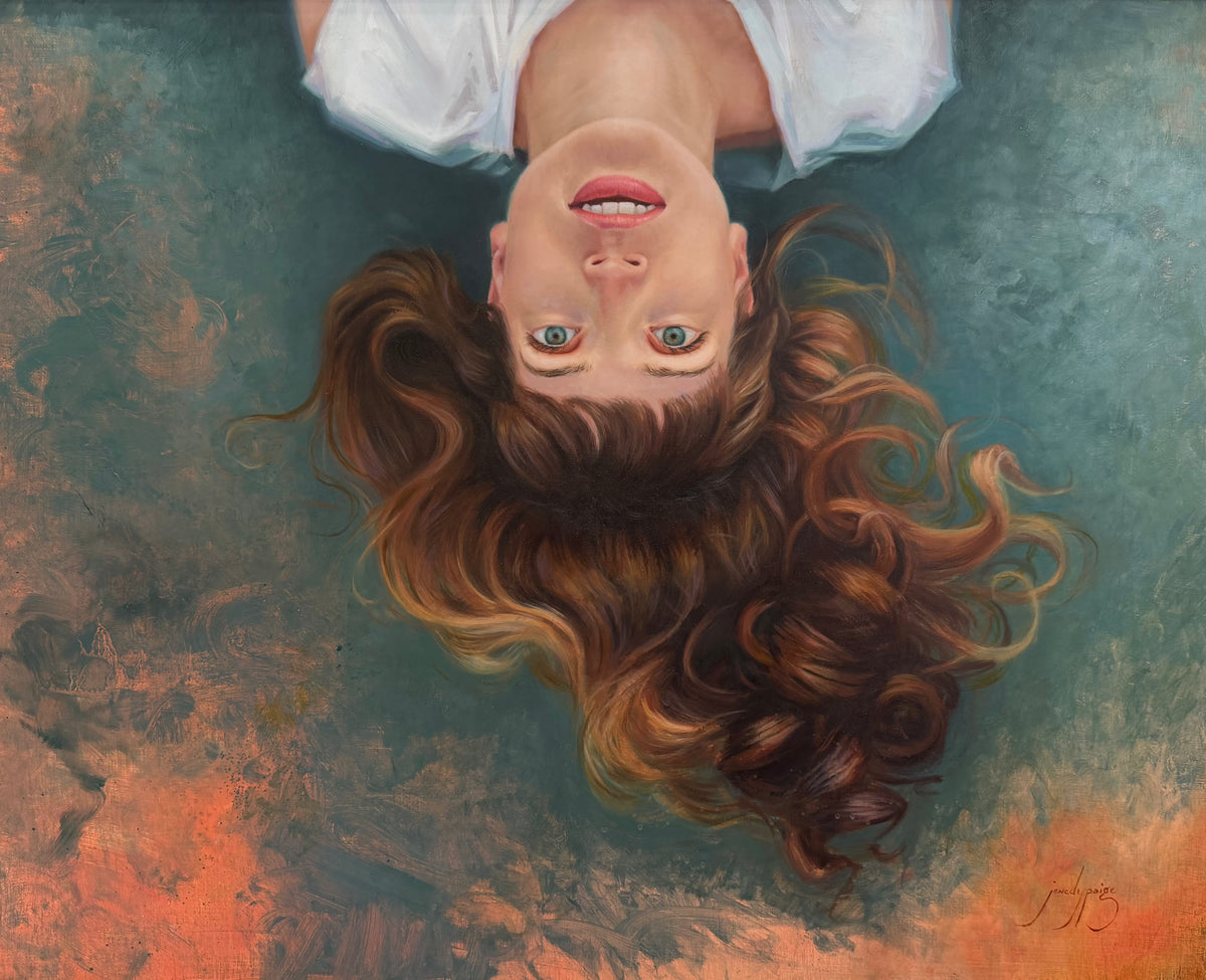 When Upside Down Is Right Side Up - Original Oil Painting – JenedyPaige