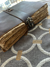Load image into Gallery viewer, Jenedy's Favorite Journal - Leather cover with handmade paper