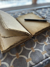 Load image into Gallery viewer, Jenedy's Favorite Journal - Leather cover with handmade paper