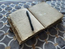 Load image into Gallery viewer, Jenedy's Favorite Journal - Leather cover with handmade paper
