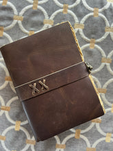 Load image into Gallery viewer, Jenedy's Favorite Journal - Leather cover with handmade paper