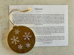 "Delivered" - Ornament