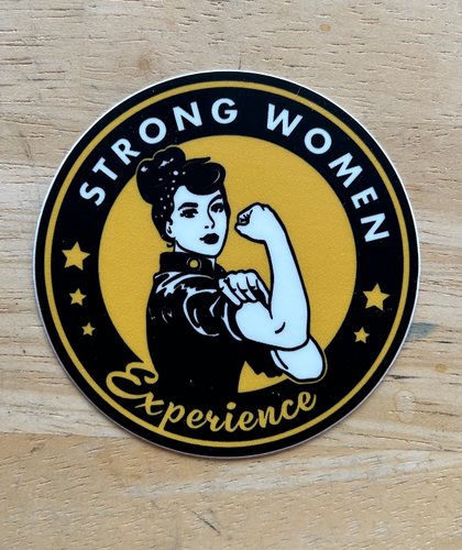 Strong Women Experience Sticker