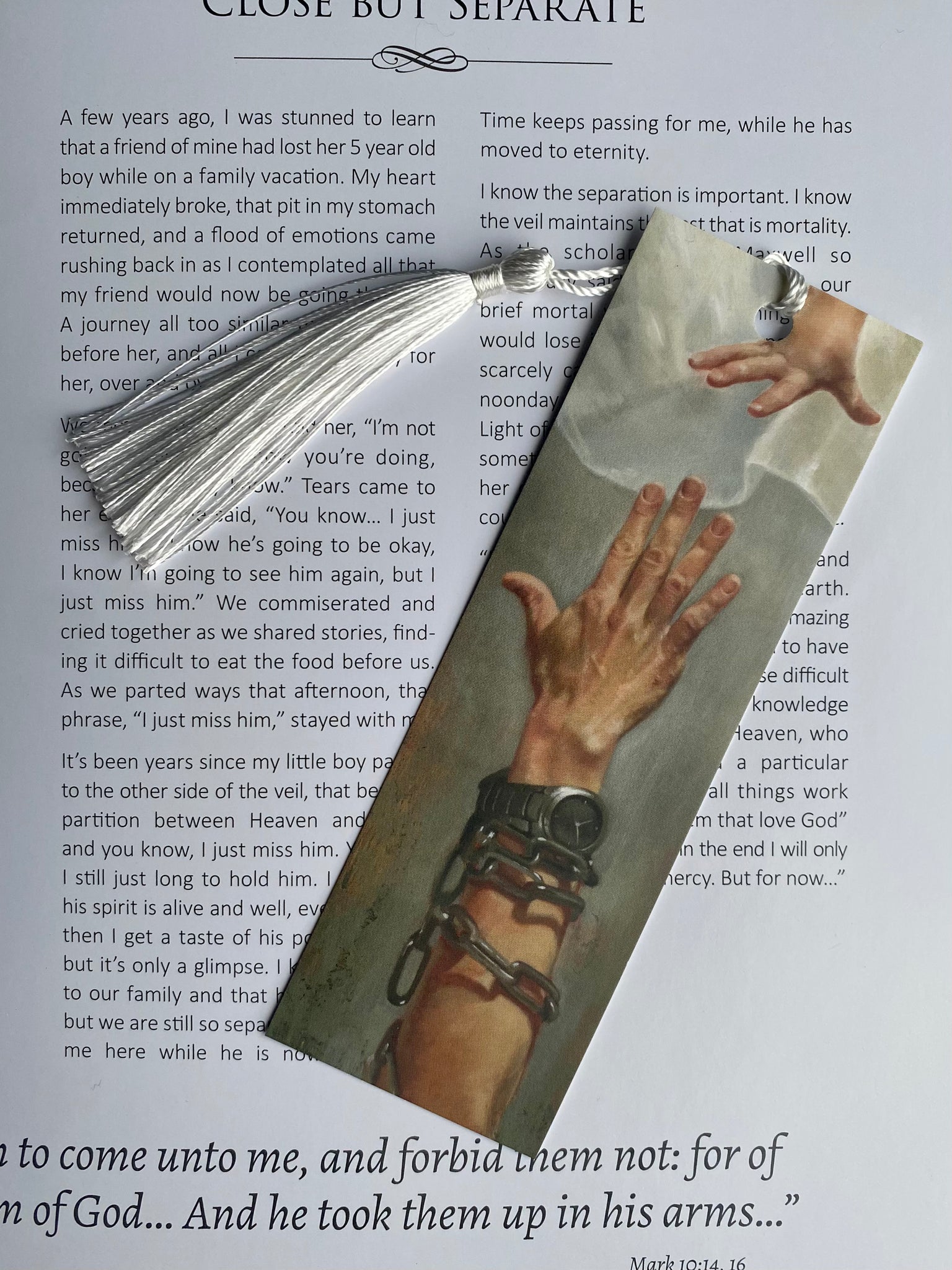 Close but Separate bookmark – JenedyPaige