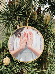 Gifts we Give Him ornament set -